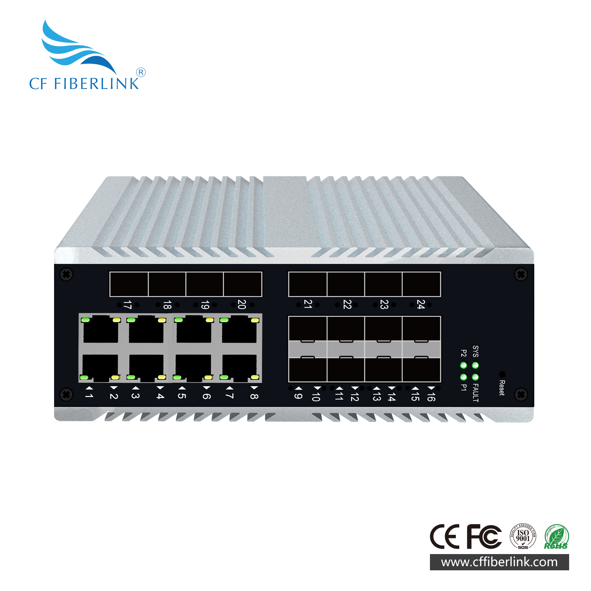 L2+網管16千兆光8千兆電工業(yè)交換機 - 副本