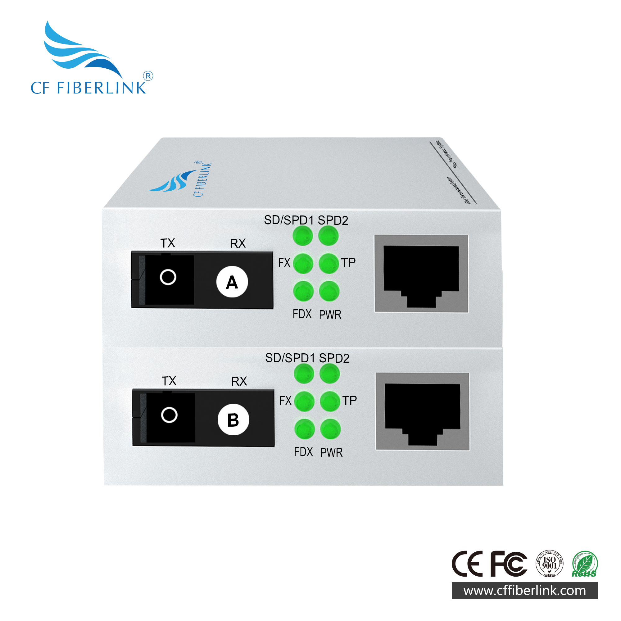 百兆1光1電單模單纖 