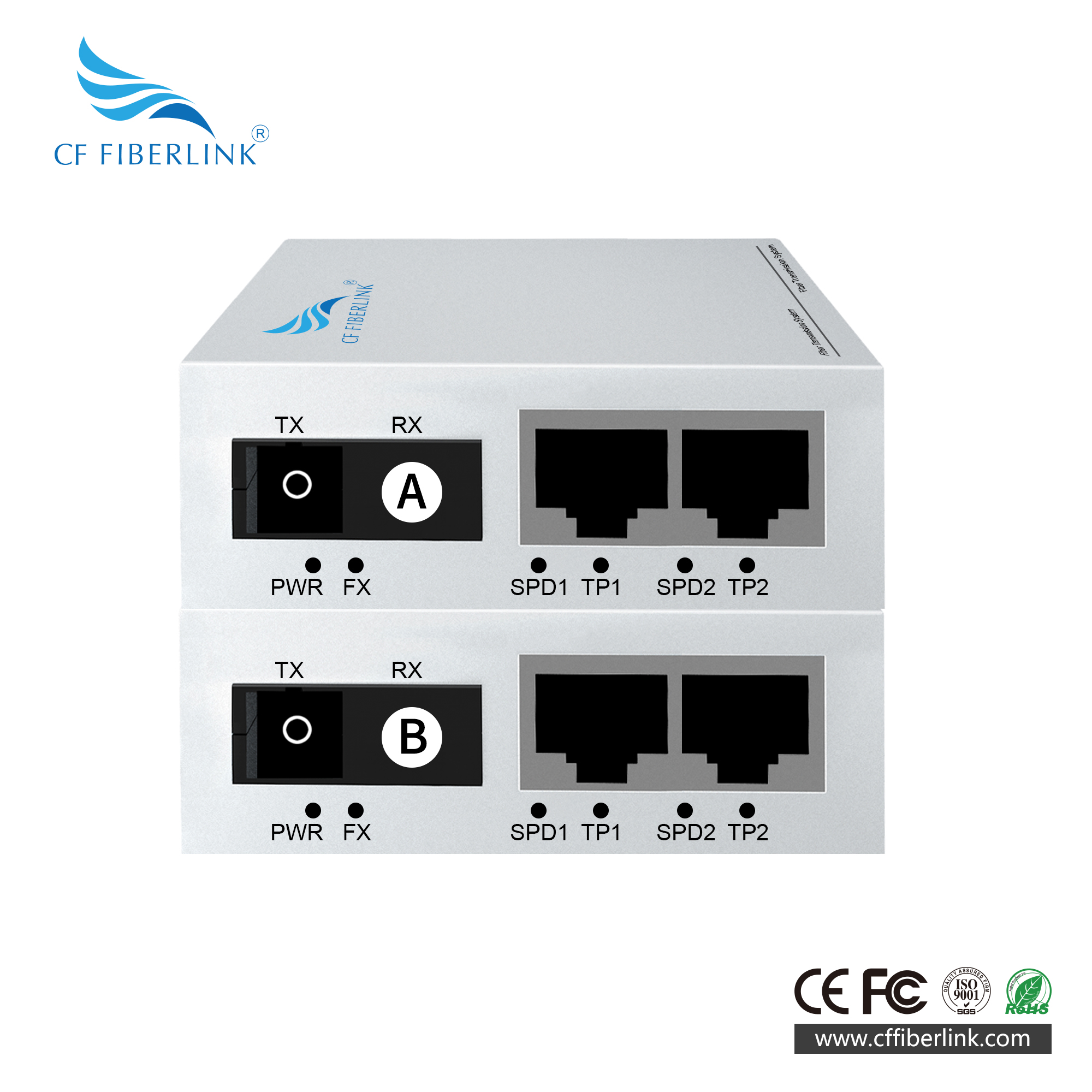 百兆1光2電單模單纖 20公里