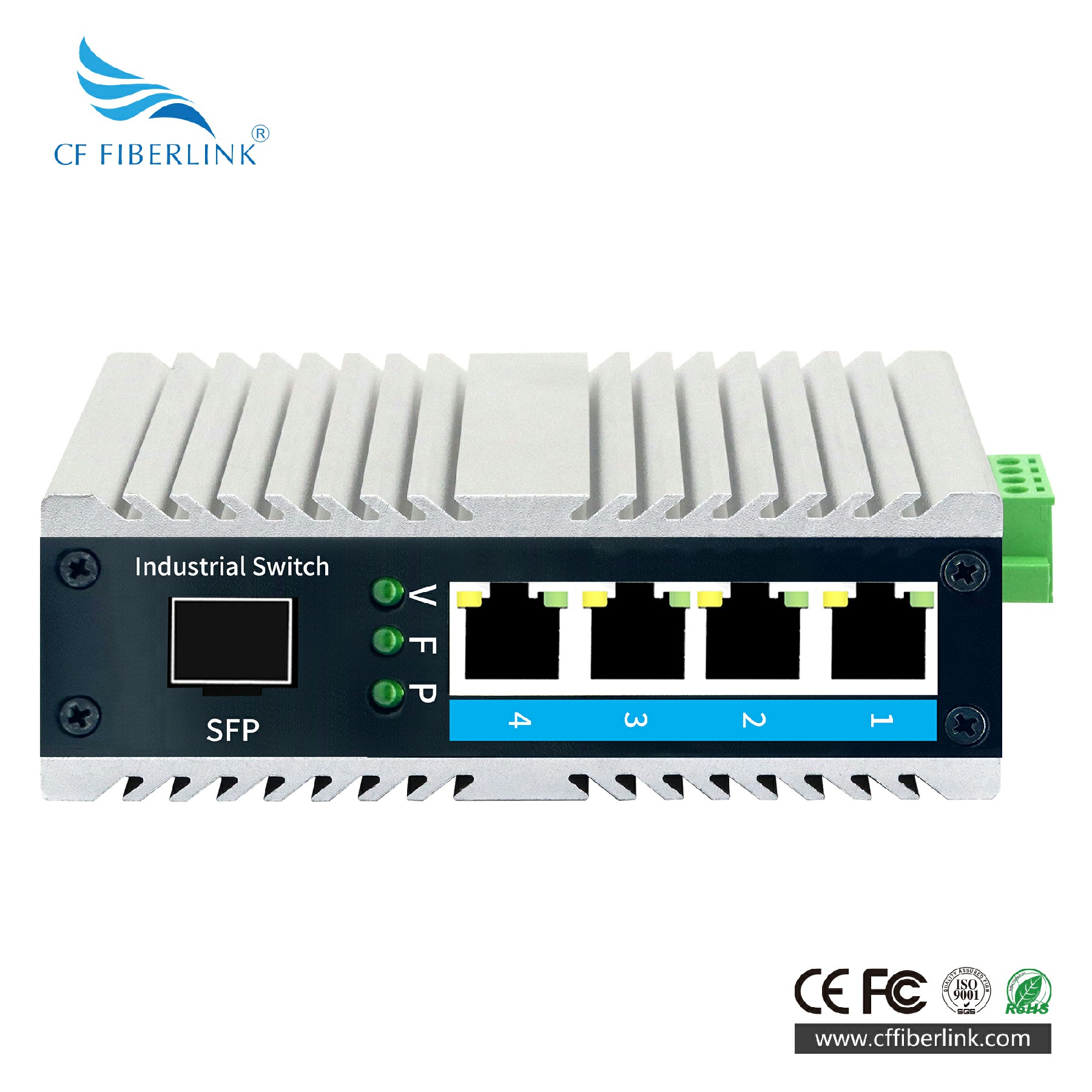 千兆1光4電  SFP接口