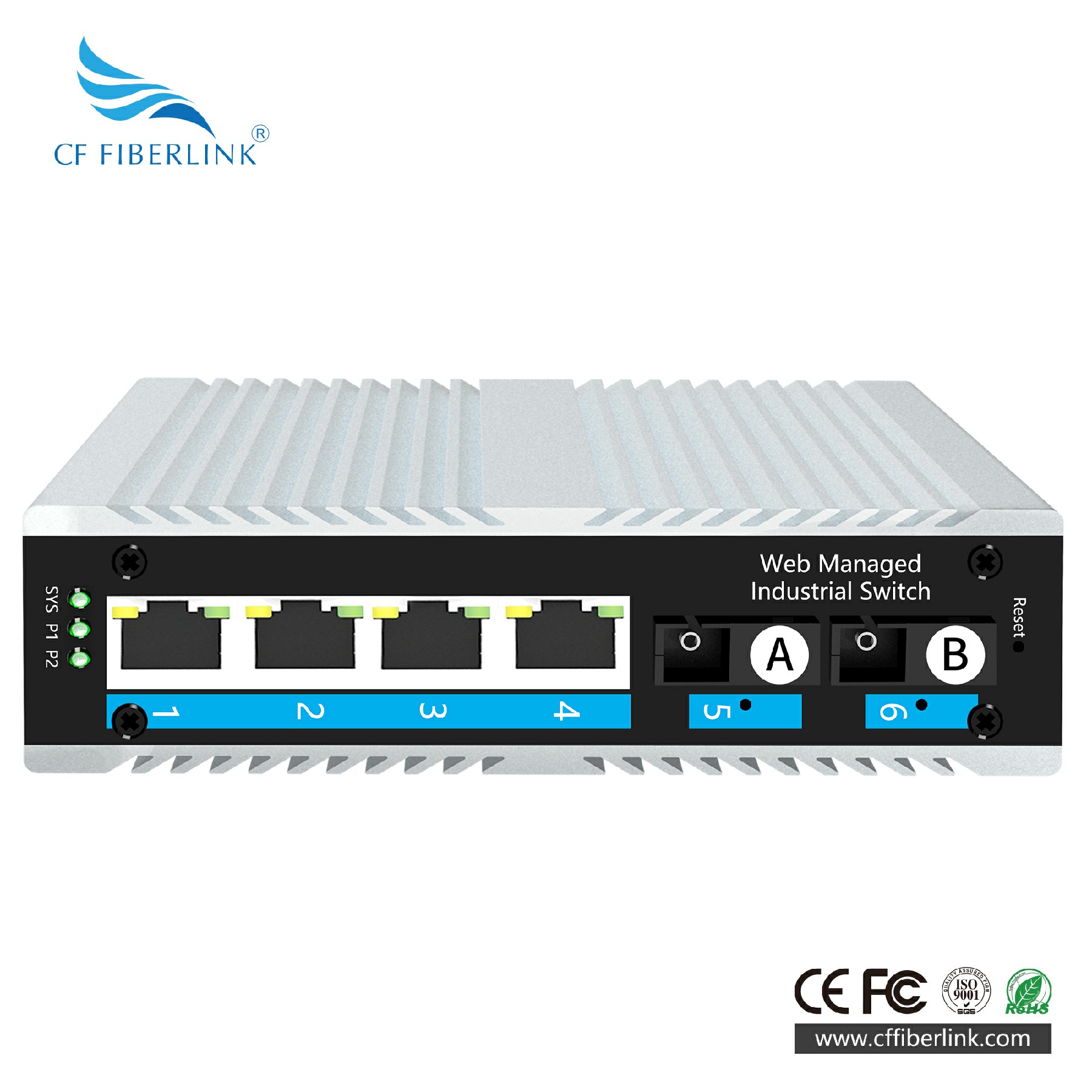 L2 WEB2光4電單模單纖