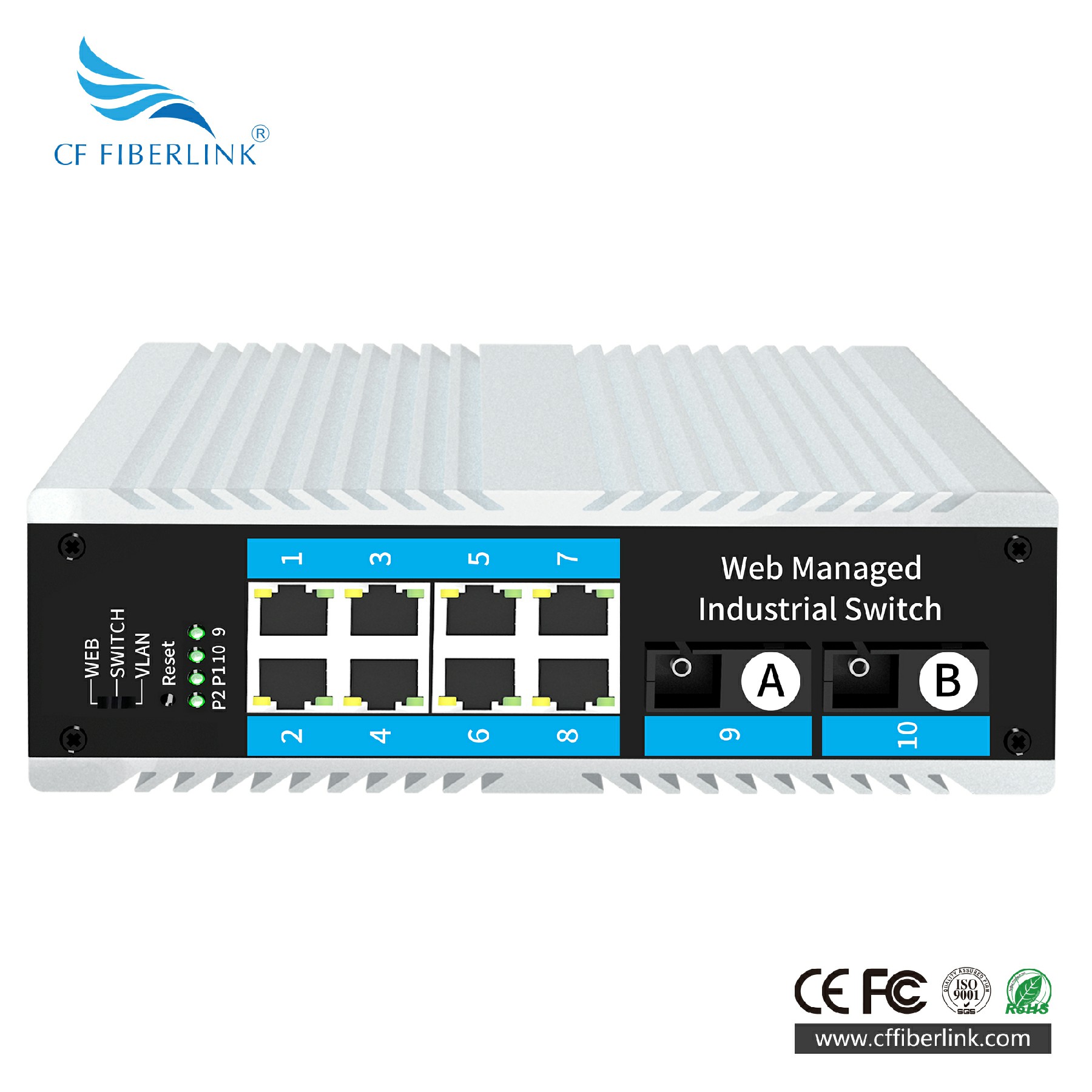 L2 WEB2光8電單模單纖