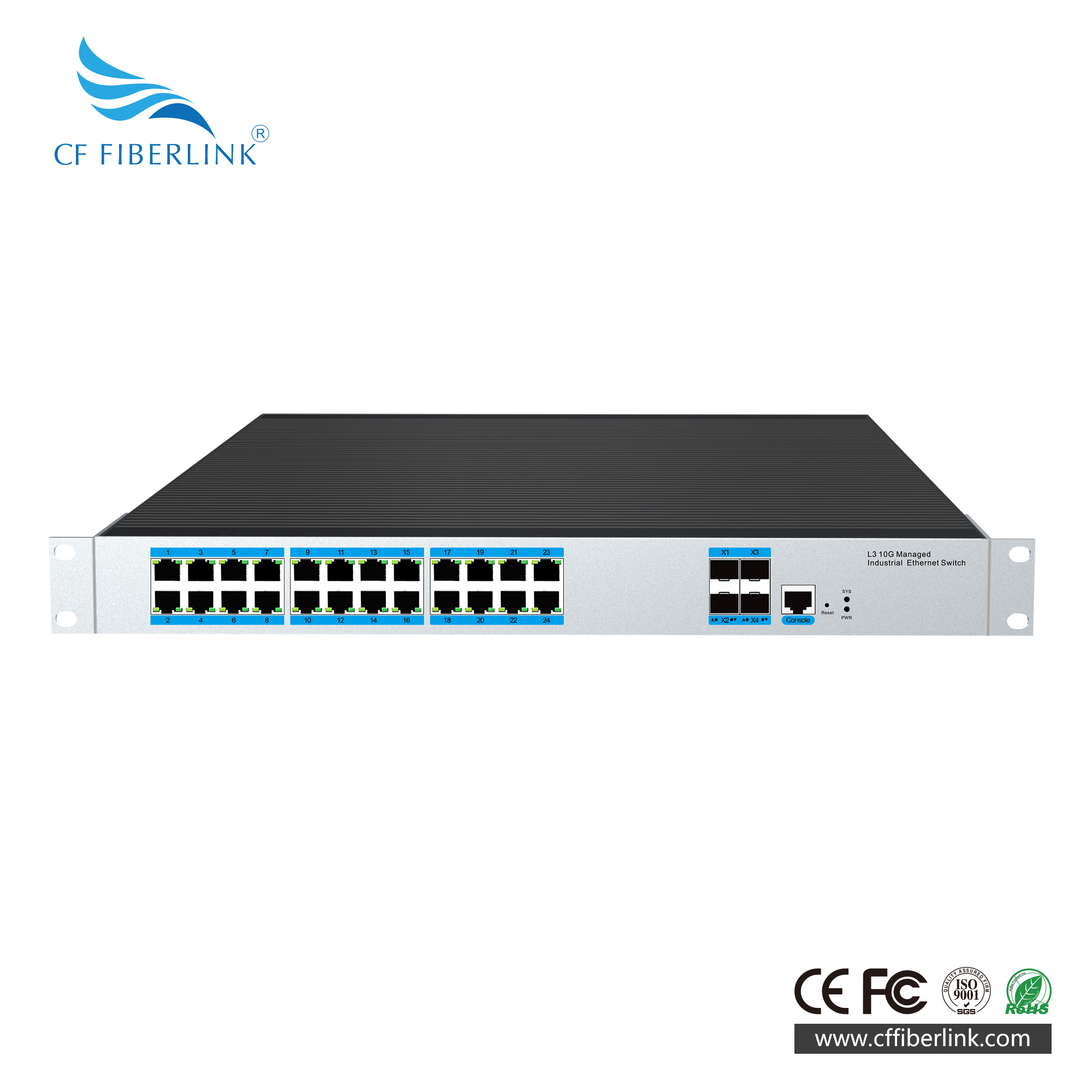 4萬兆光24千兆電SFP